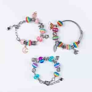 handmade rainbow bracelet